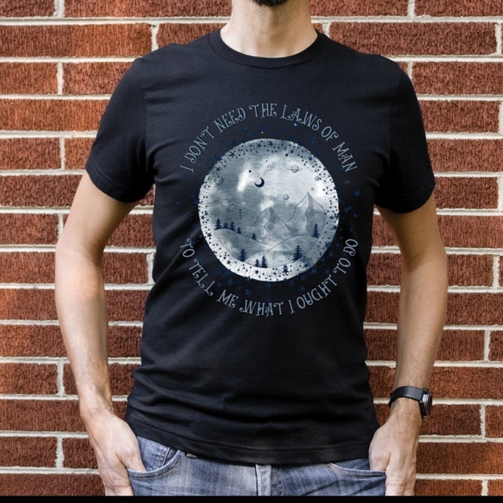 I Dont Need The Laws Of Man Shirt Tyler Childers Unisex Tshirt